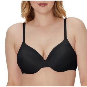 Maidenform Bra 40C Black Push-Up Demi Underwire Lightly Padded Style 05101 NEW